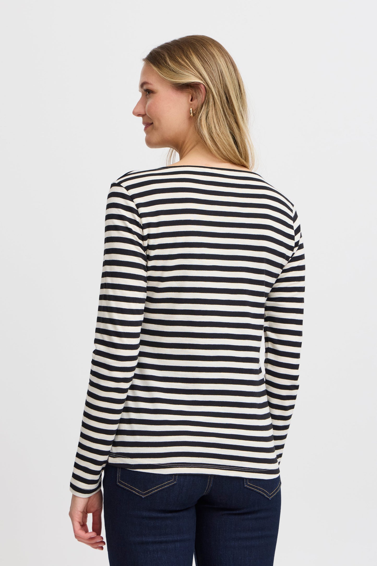 Frmye Black White Stripe T-Shirt