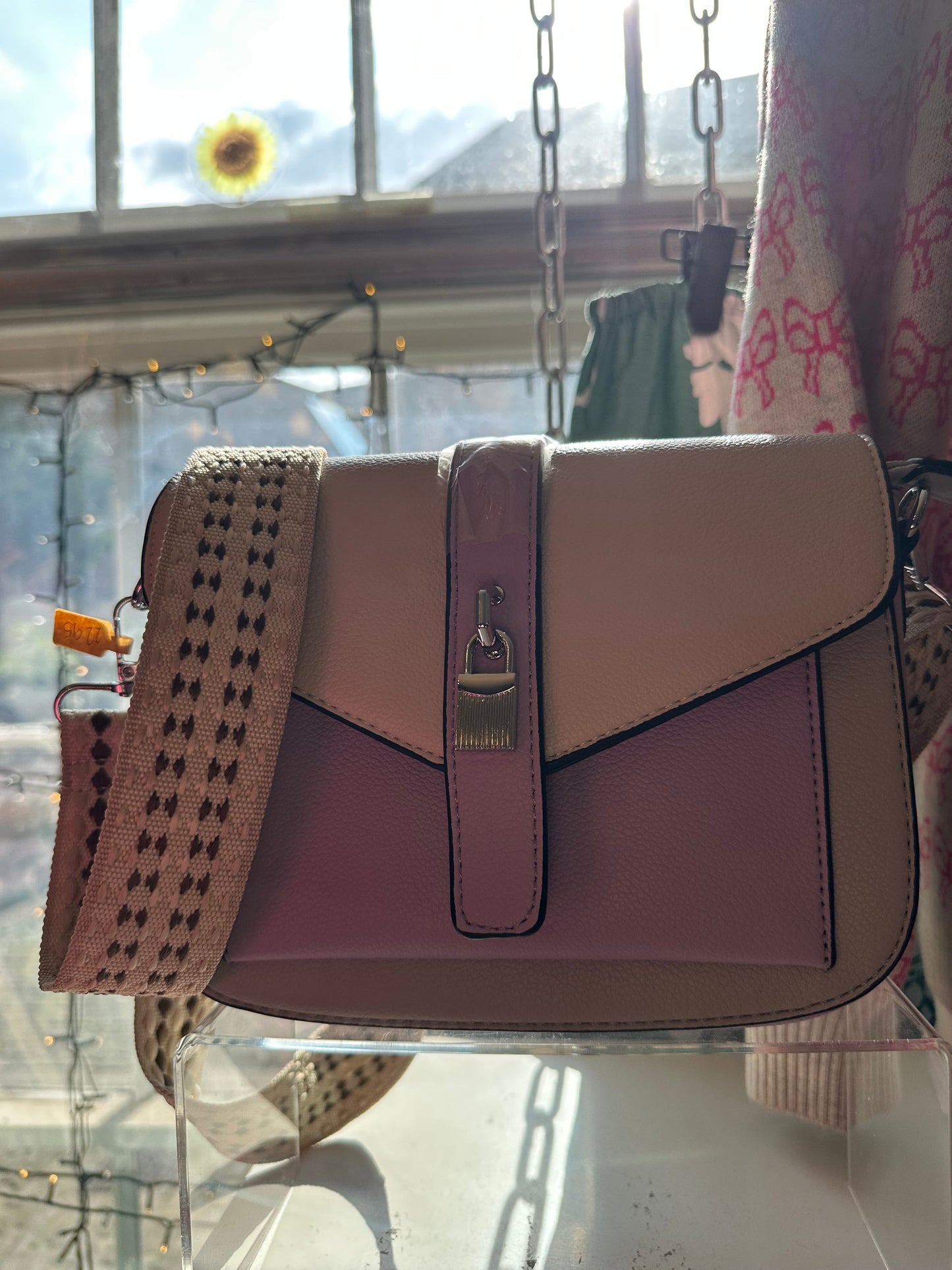 Colour Block Satchel