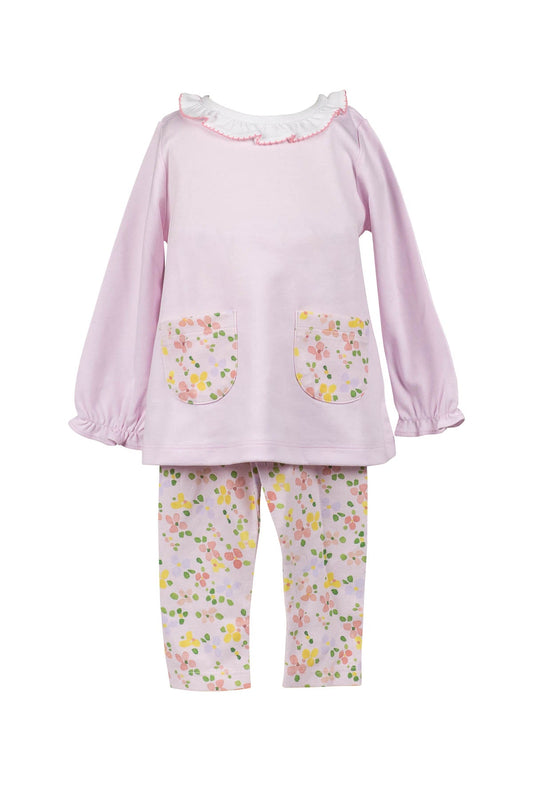 Betty Floral L/S Tunic Set by the Proper Peony