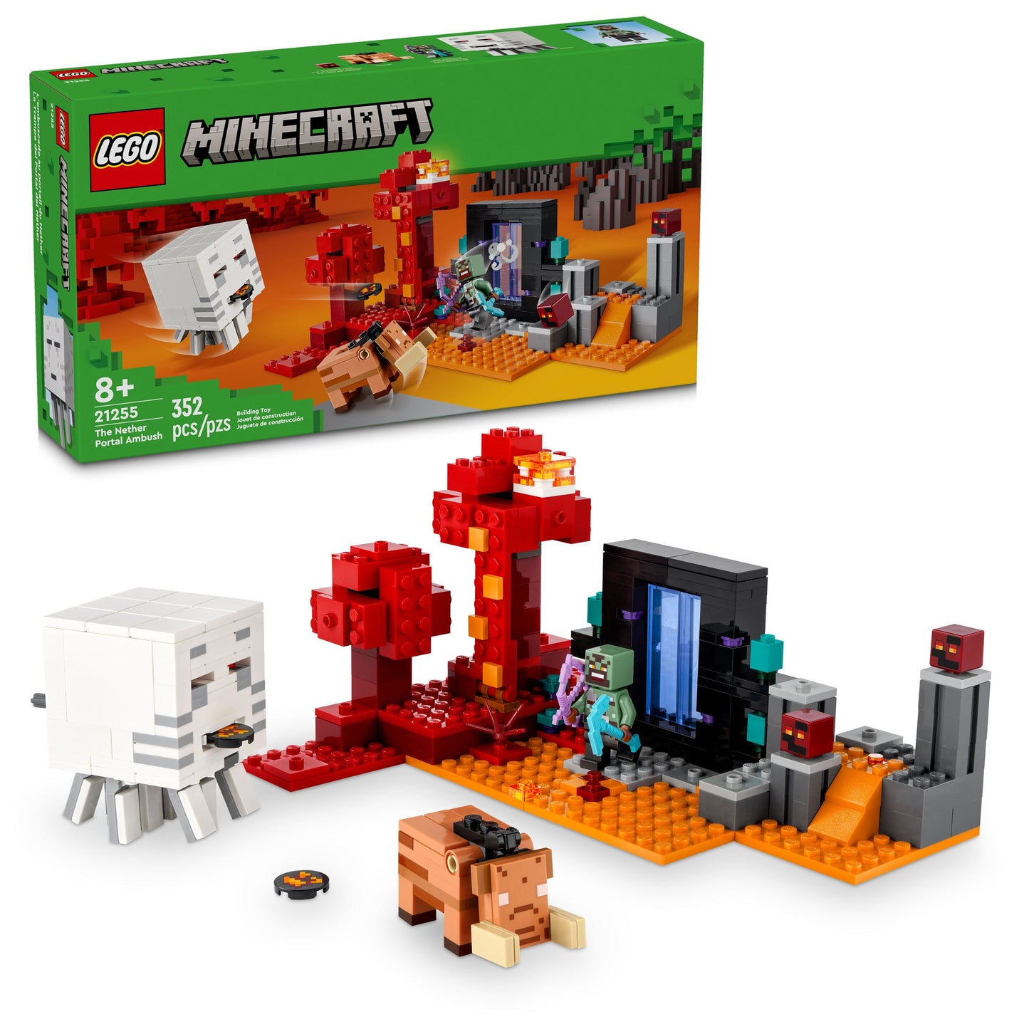 LEGO The Nether Portal Ambush 21255 | Minecraft