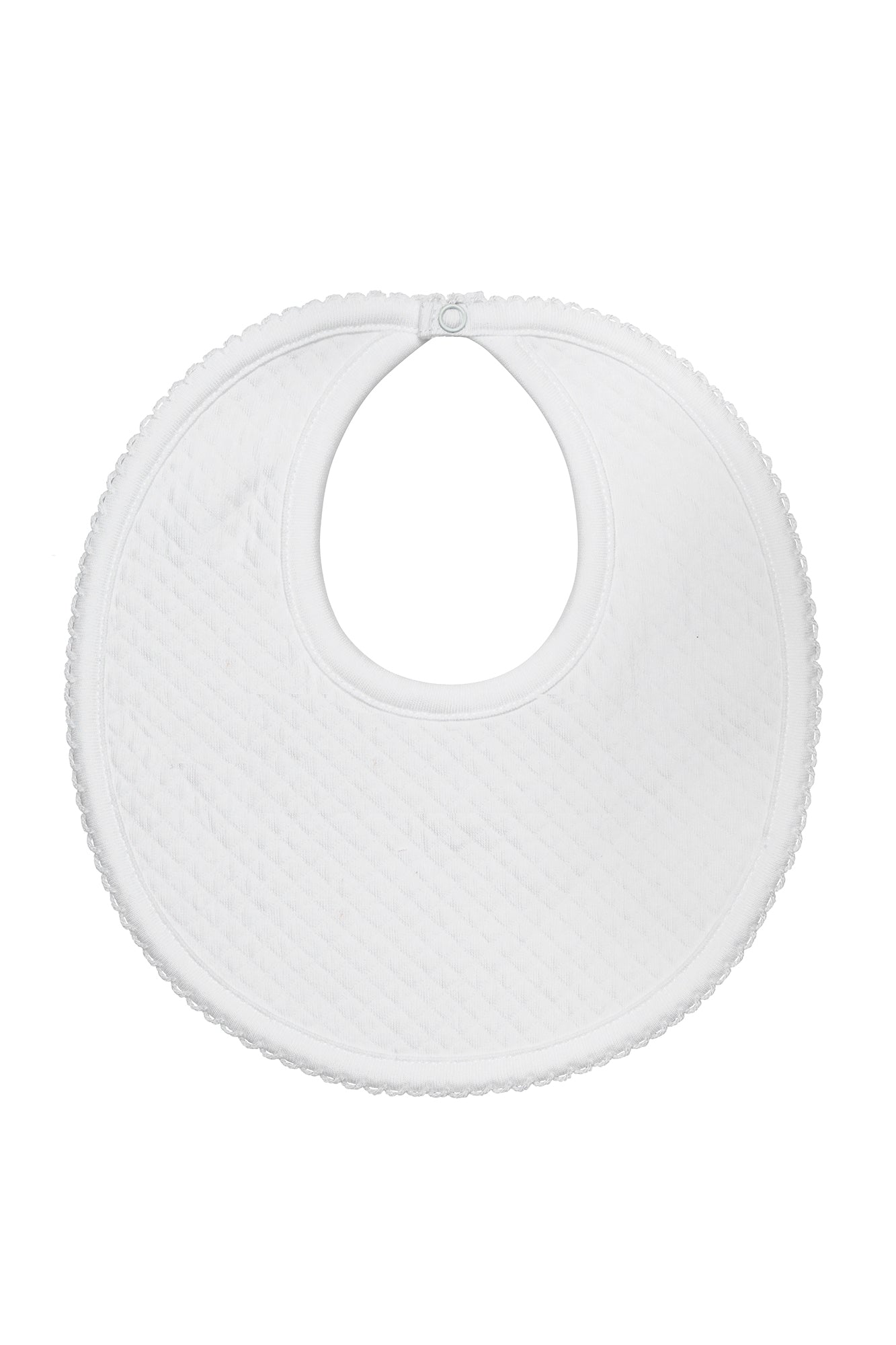 Milano White Bib by Nellapima