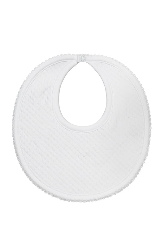 Milano White Bib by Nellapima