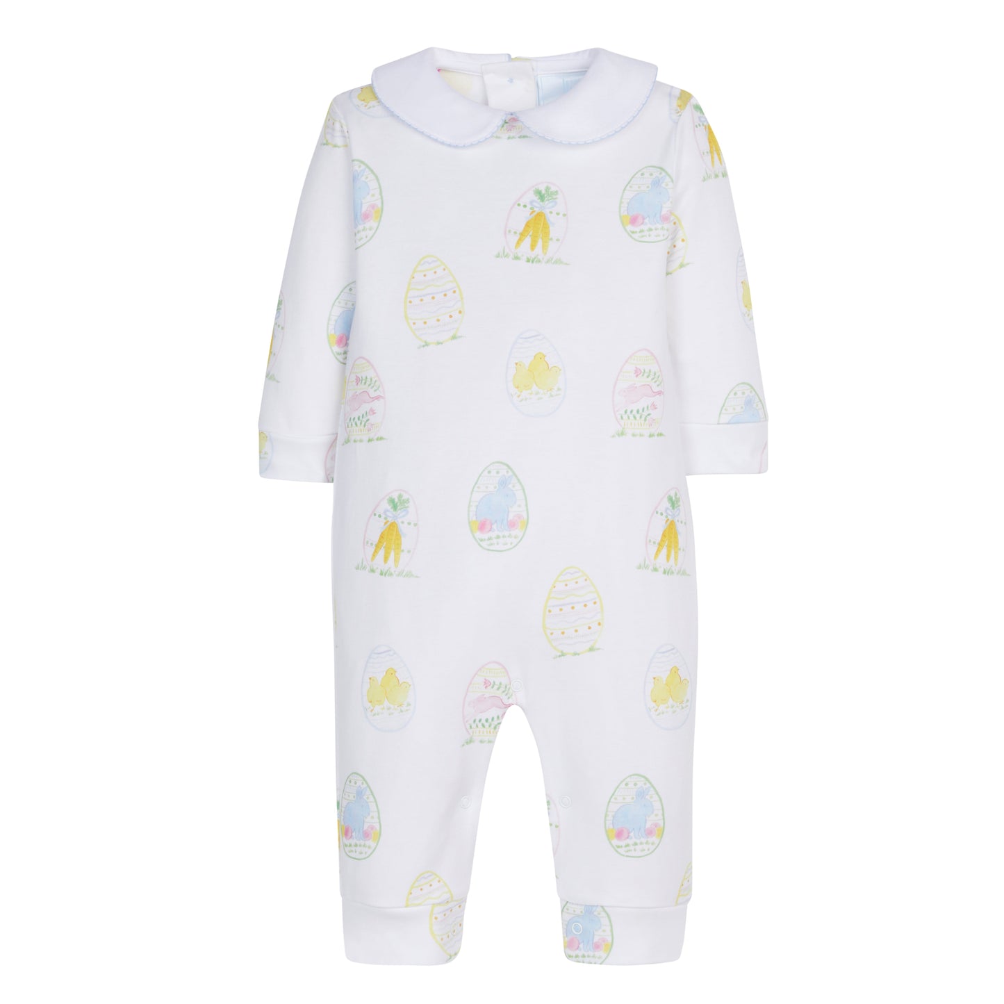 Printed Playsuit -Boy Easter Eggs by Little English