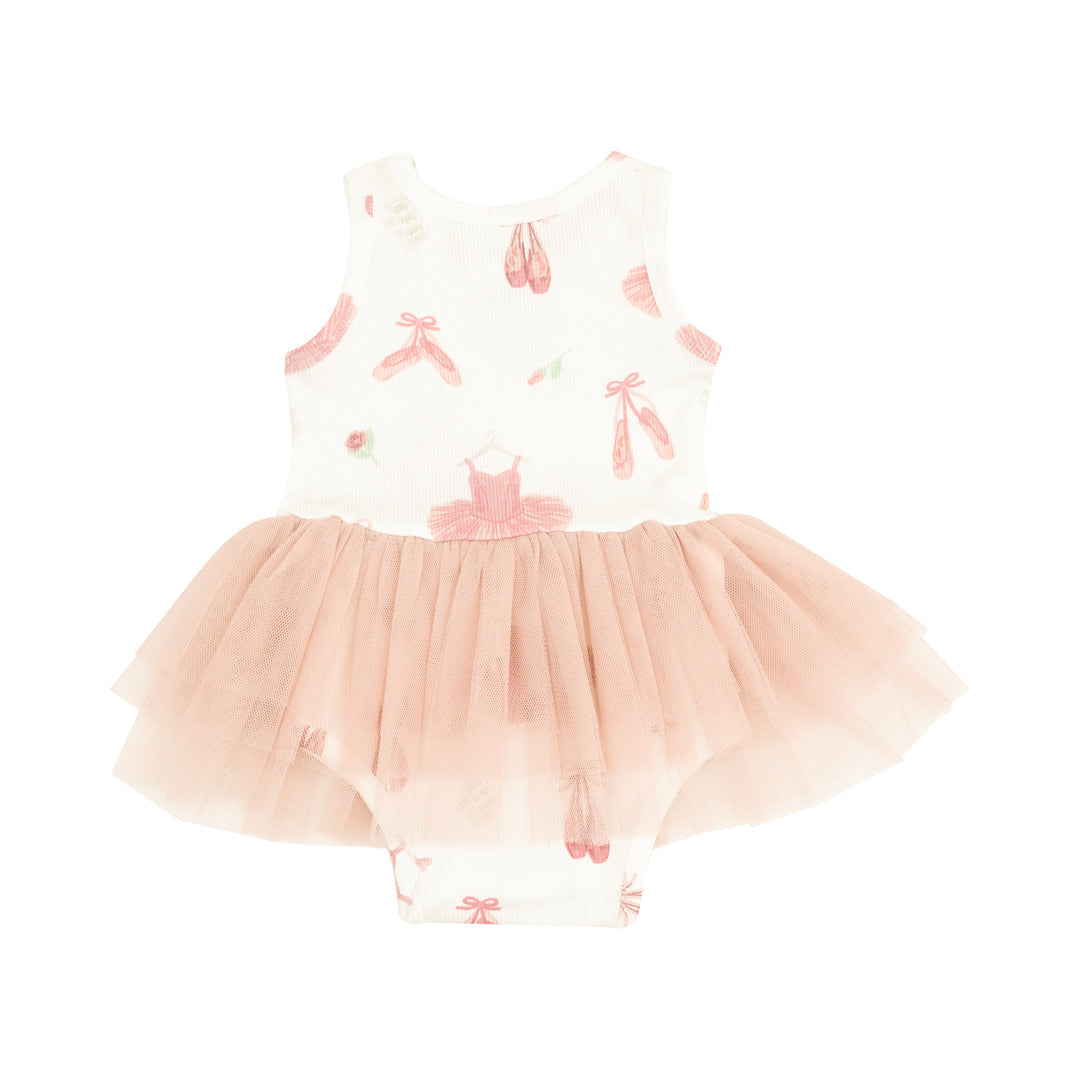 Ballet Things Tank Tutu Bodysuit by Angel Dear