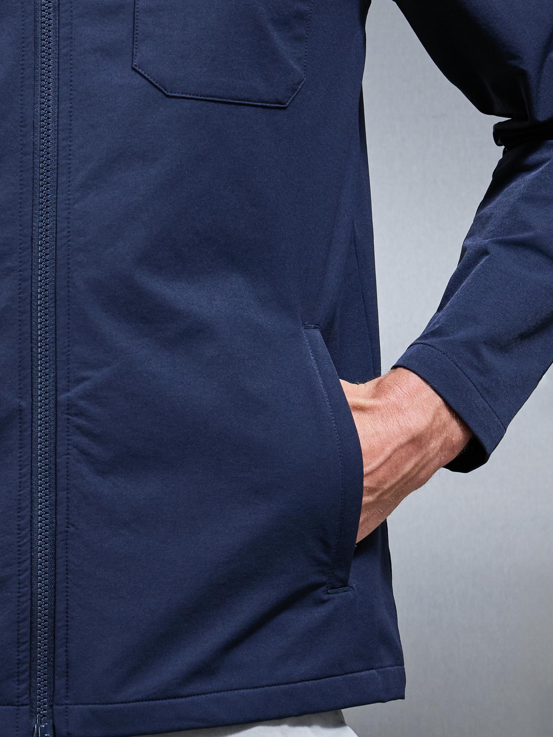 Cargo Jacket in Navy