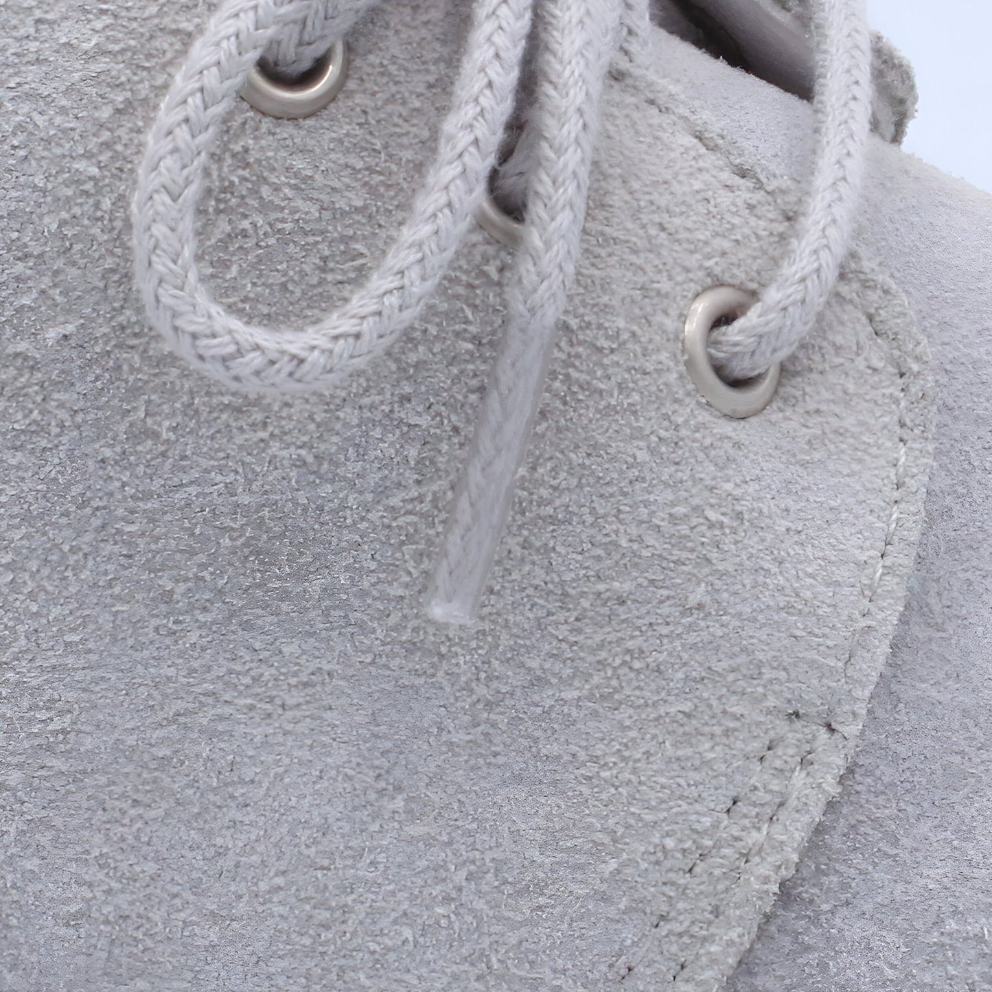 'Cristiano' Boys Light Grey Suede Desert Boots