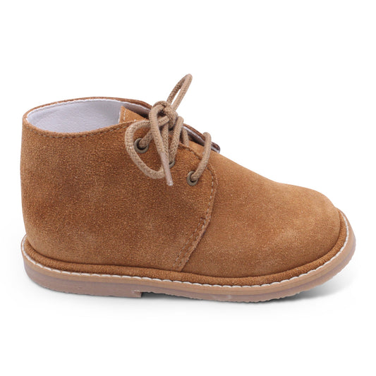 'Cristiano' Boys Tan Suede Desert Boots