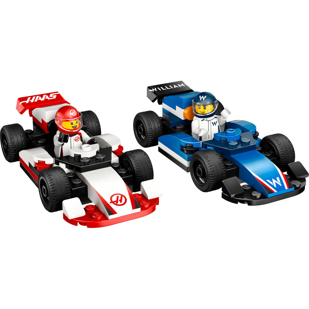 LEGO F1 Williams Racing & Haas F1 Race Cars 60464 | City