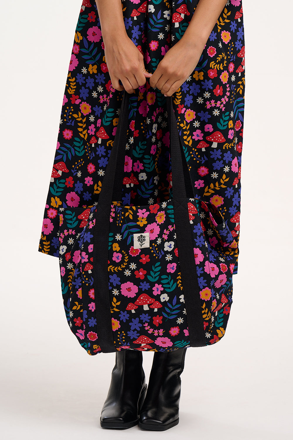 Maria Smock Midi Dress - Multi, Toadstool Floral