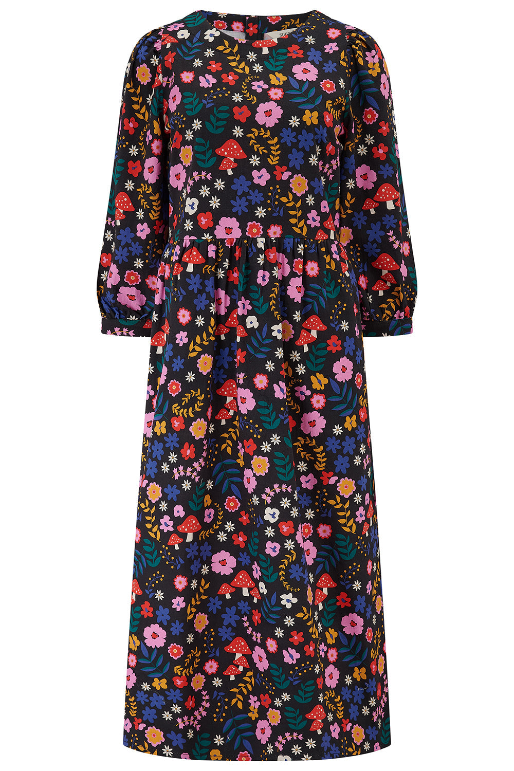 Maria Smock Midi Dress - Multi, Toadstool Floral