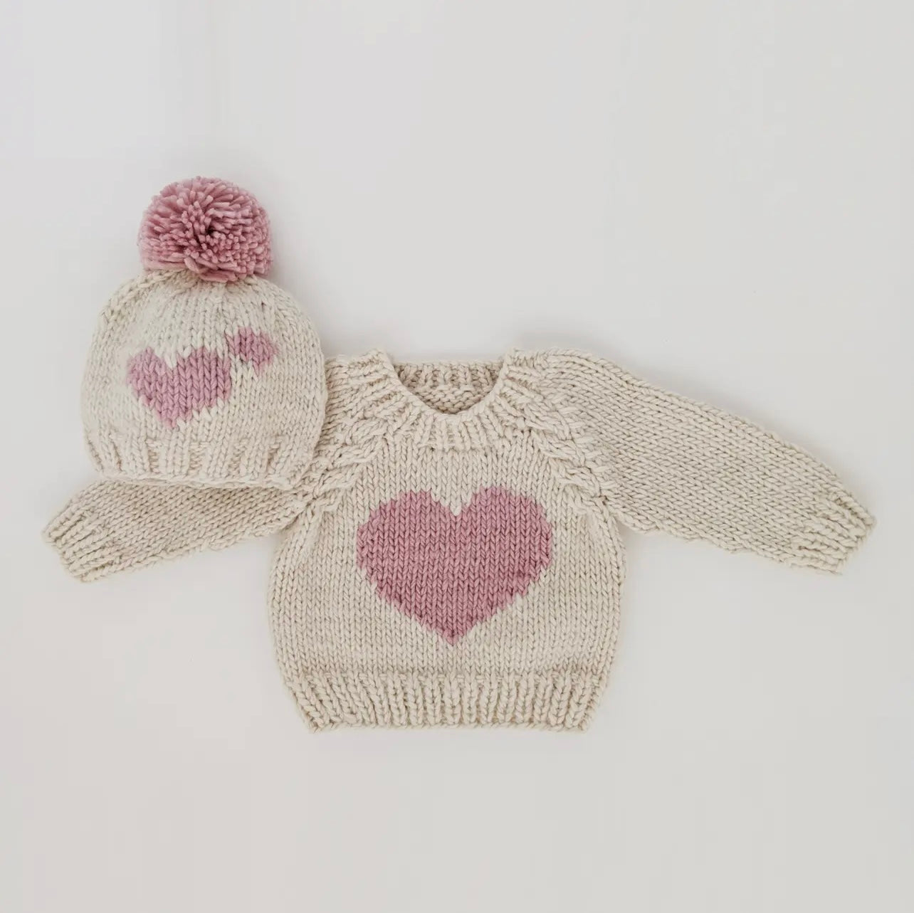 Sweetheart Hat with Pink Hearts