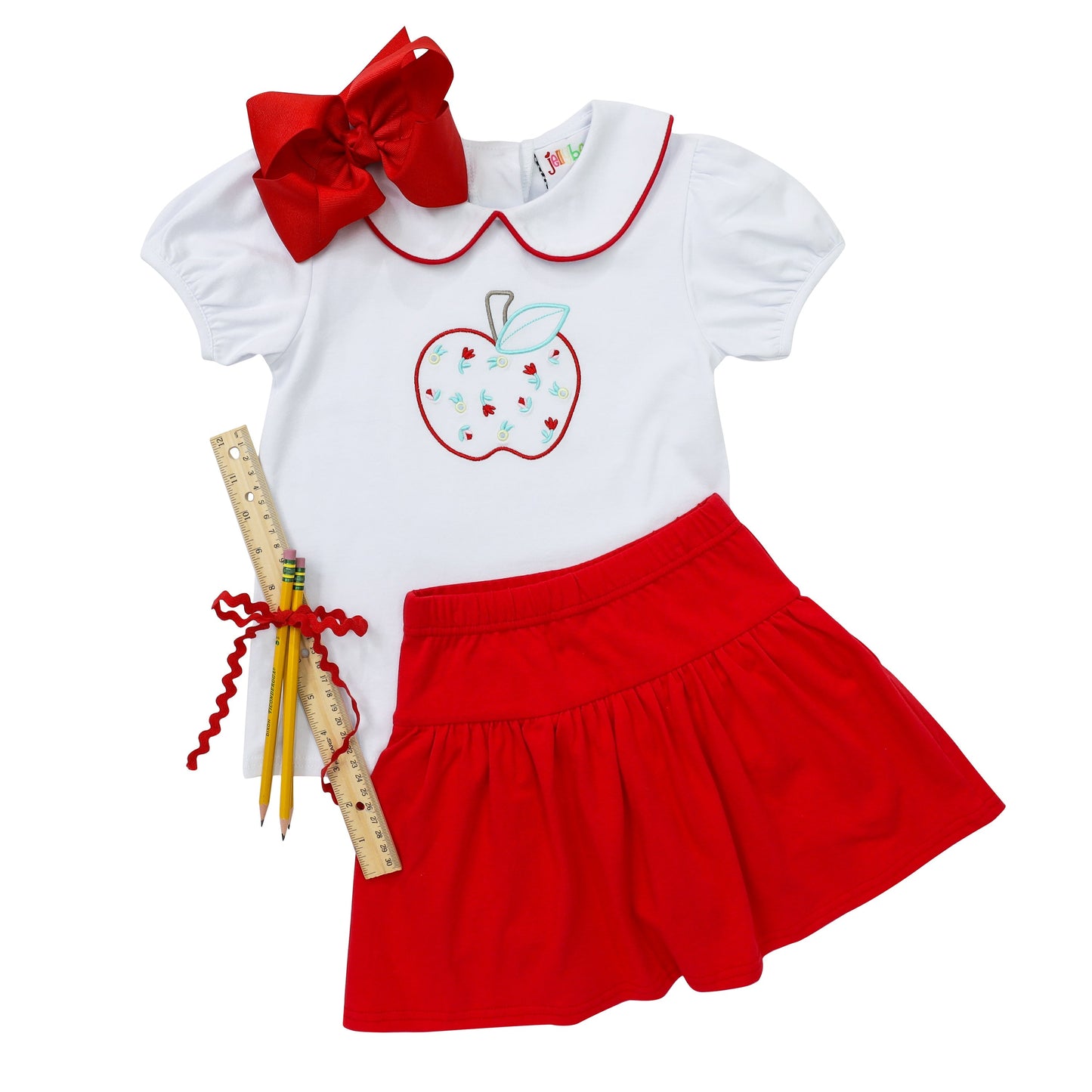 Apple of My Eye Skort Set by Jellybean