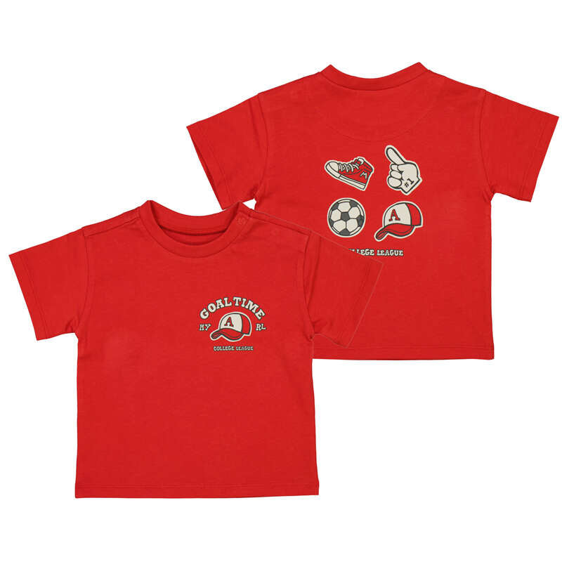 Boys Red Soccer Goal Time Tee by Mayoral