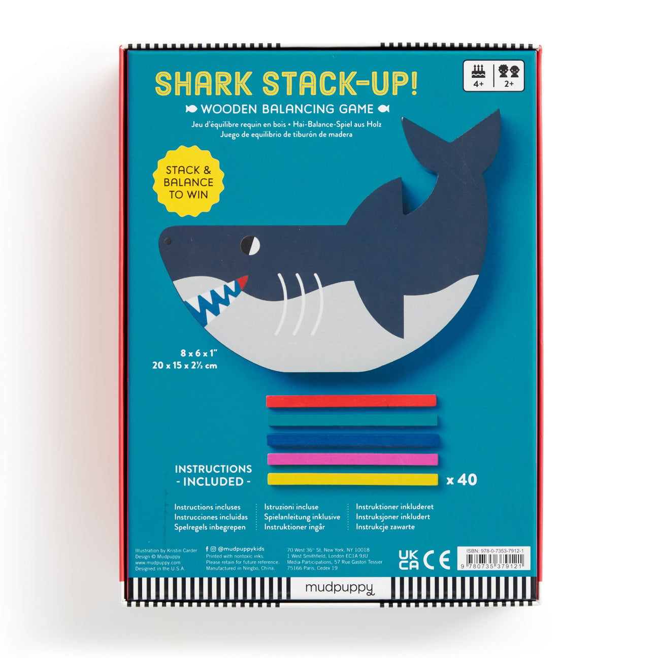 Shark Stack Up Balancing Game