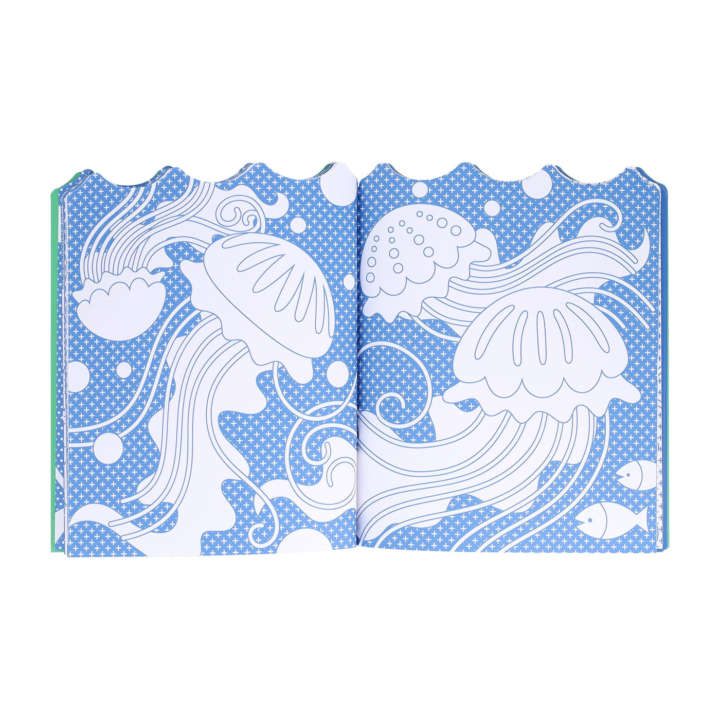 Ocean Coloring Book with Stickers