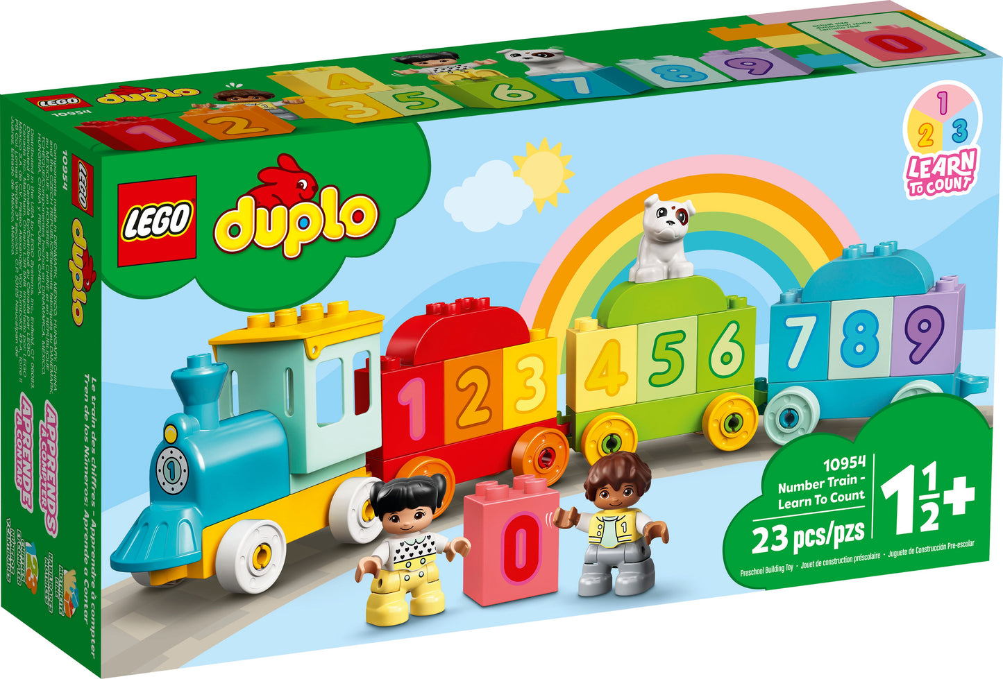 Lego Duplo Number Train-Learn to Count 10954