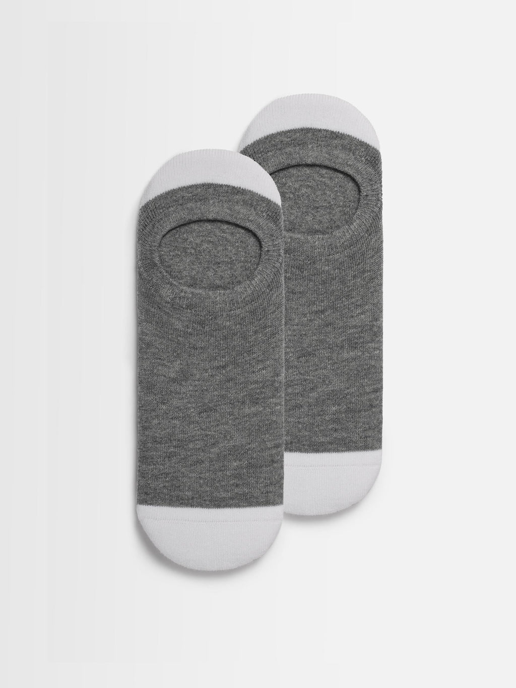 3 Pack ARNE Invisible Socks in Black White Grey