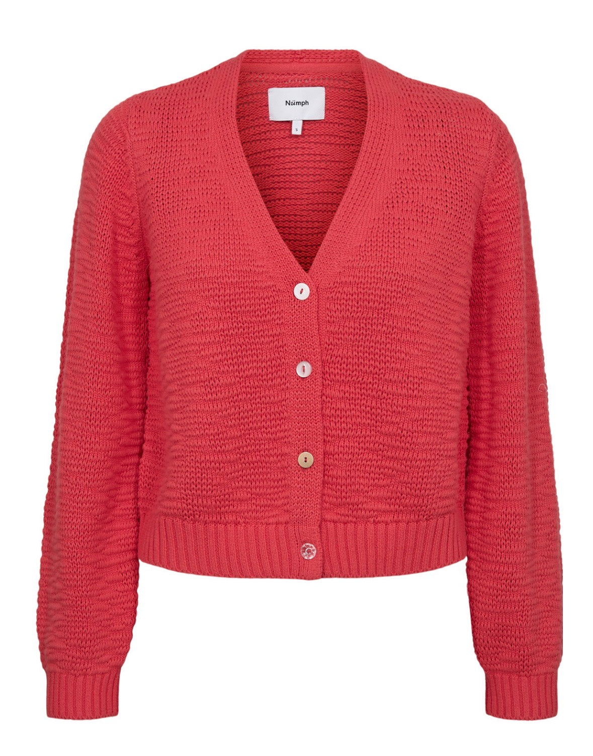 NUMIRNA CROPPED CARDIGAN - Cayenne