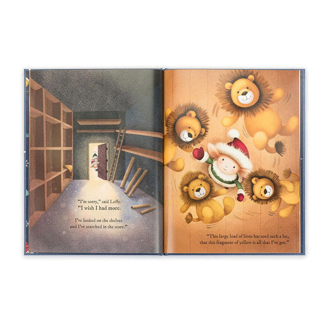 Eldo Elf and the Patchwork Bunny Book by Jellycat