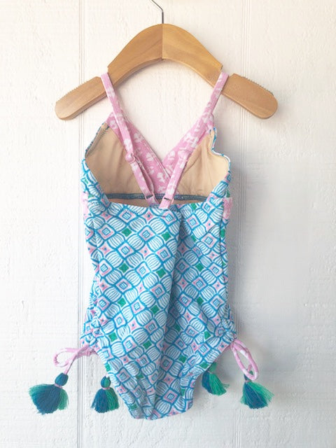 CL- Tassel One piece Swimsuit for girls