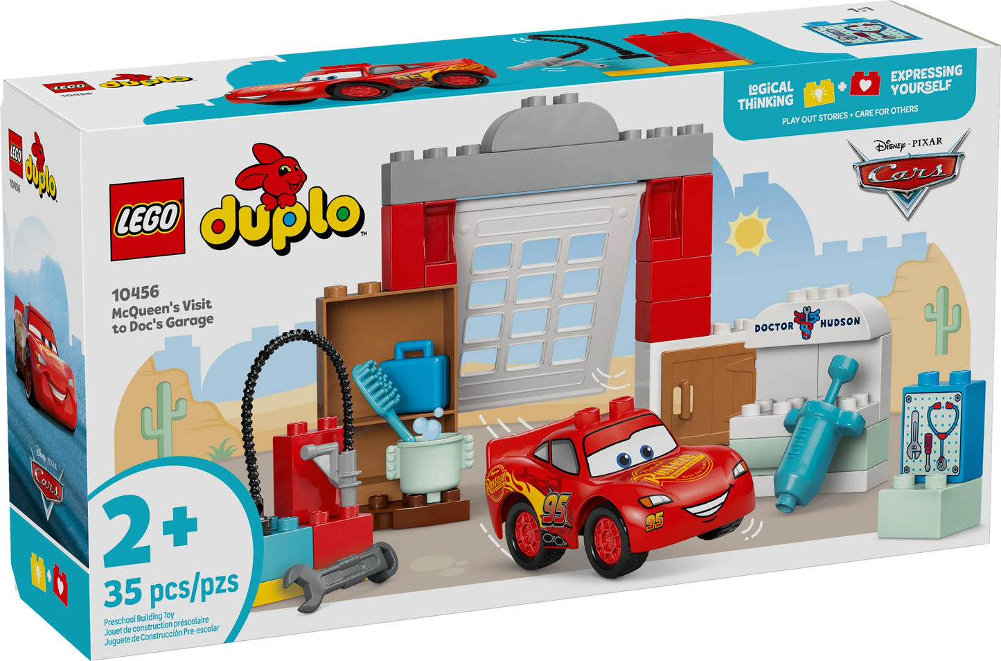 LEGO McQueen’s Visit to Doc’s Garage 10456 | Duplo