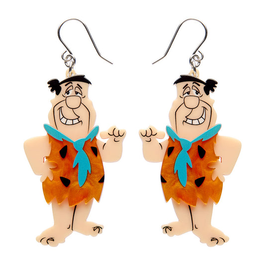 Fred Flintstone Drop Earrings