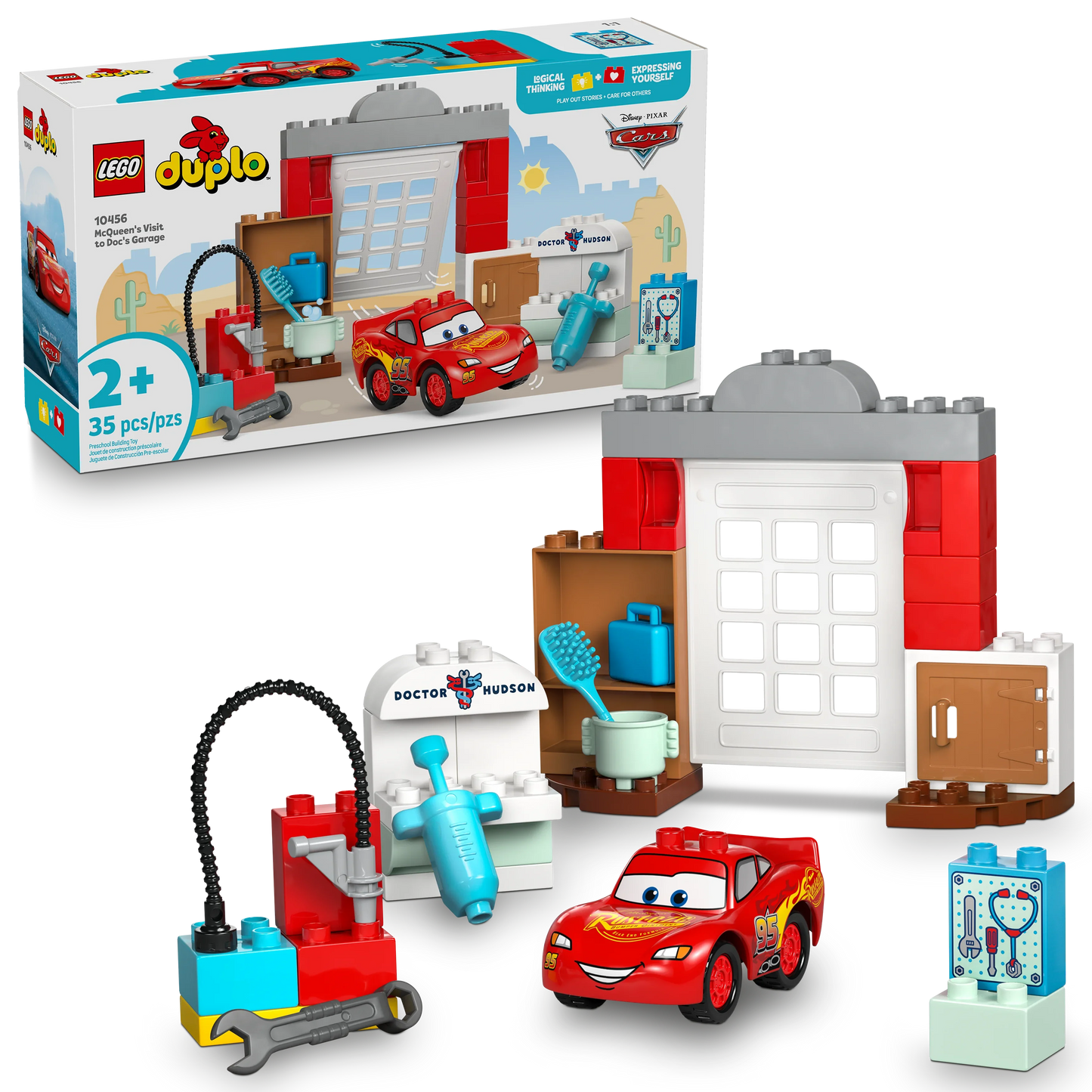 LEGO McQueen’s Visit to Doc’s Garage 10456 | Duplo