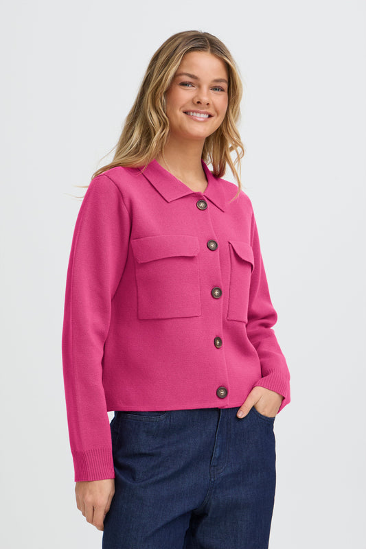 Frita Cardigan - Very Berry