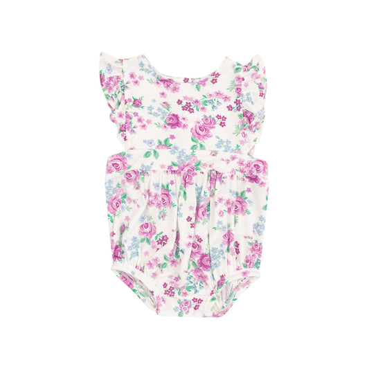 Cute Little Roses Sunsuit by Angel Dear
