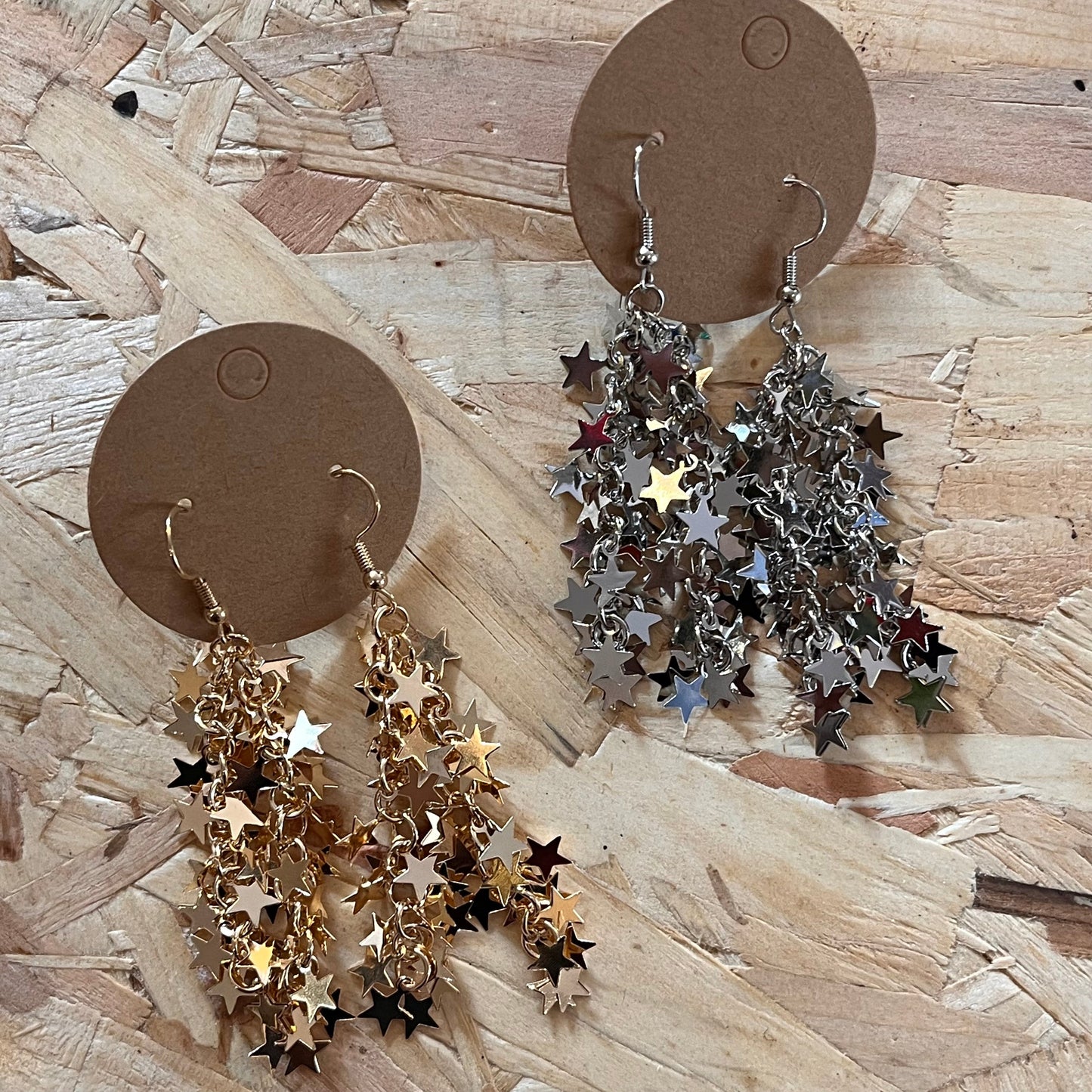Star Drop Earrings