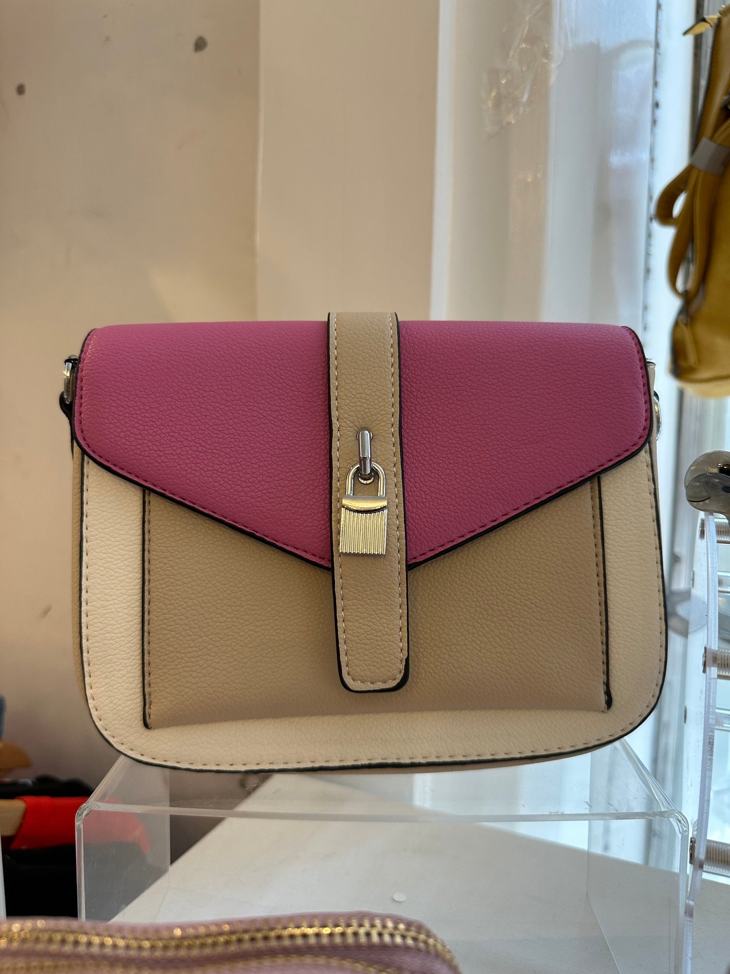Colour Block Satchel
