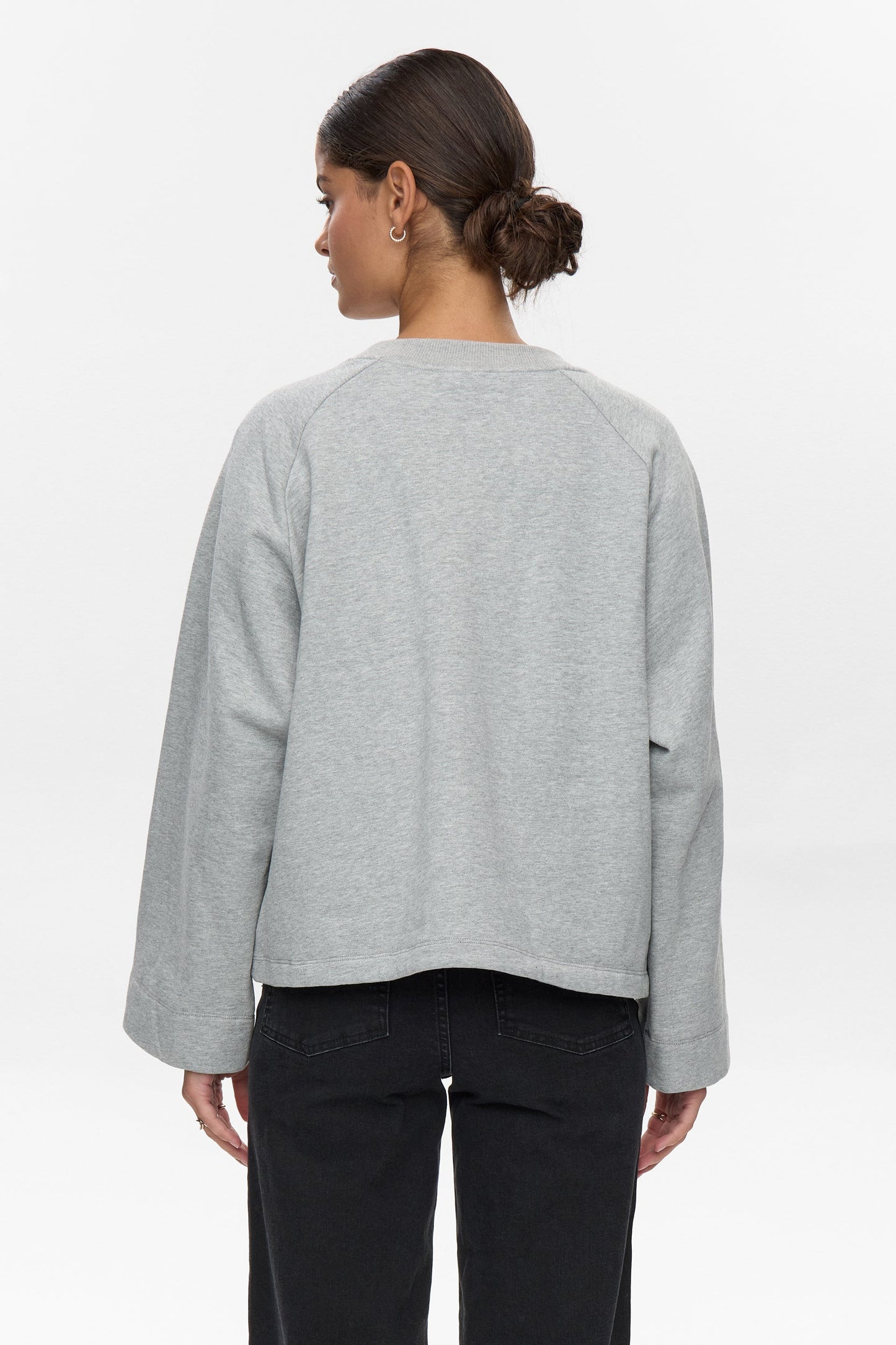 NUZHELLY SWEATER - Medium Grey