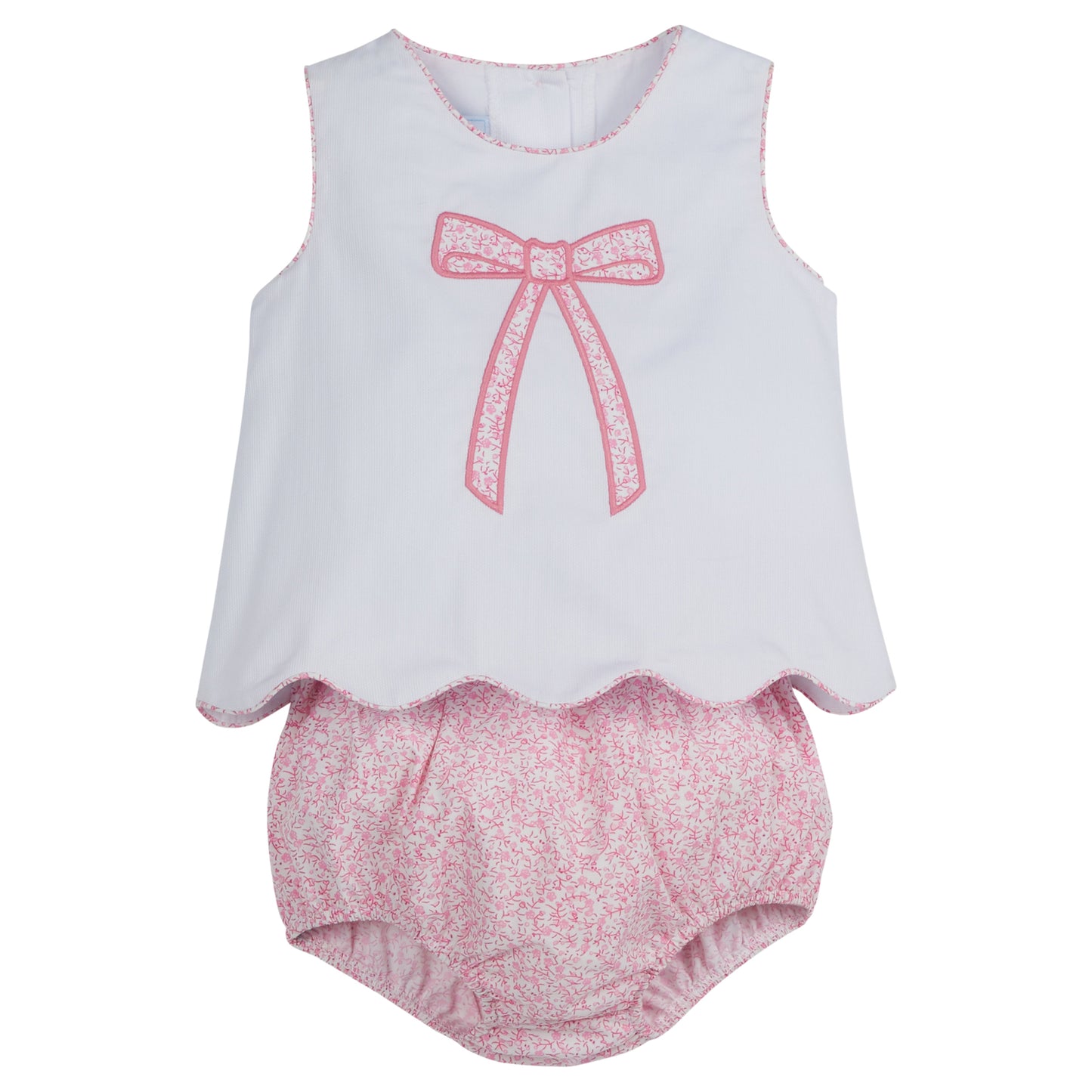 Odette Diaper Set-Pink Vinings by Little English