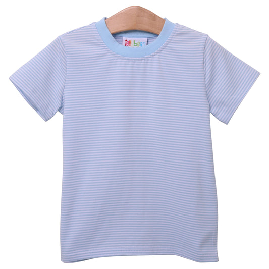Graham Shirt -Light Blue Stripe