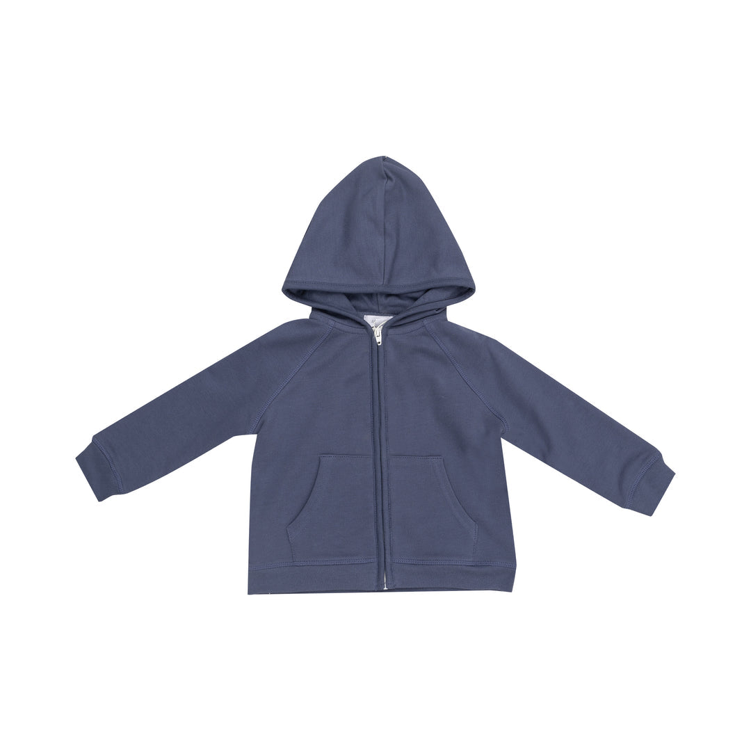 Footballs Inky Blue French Terry - Hoodie & Jogger set by Angel Dear