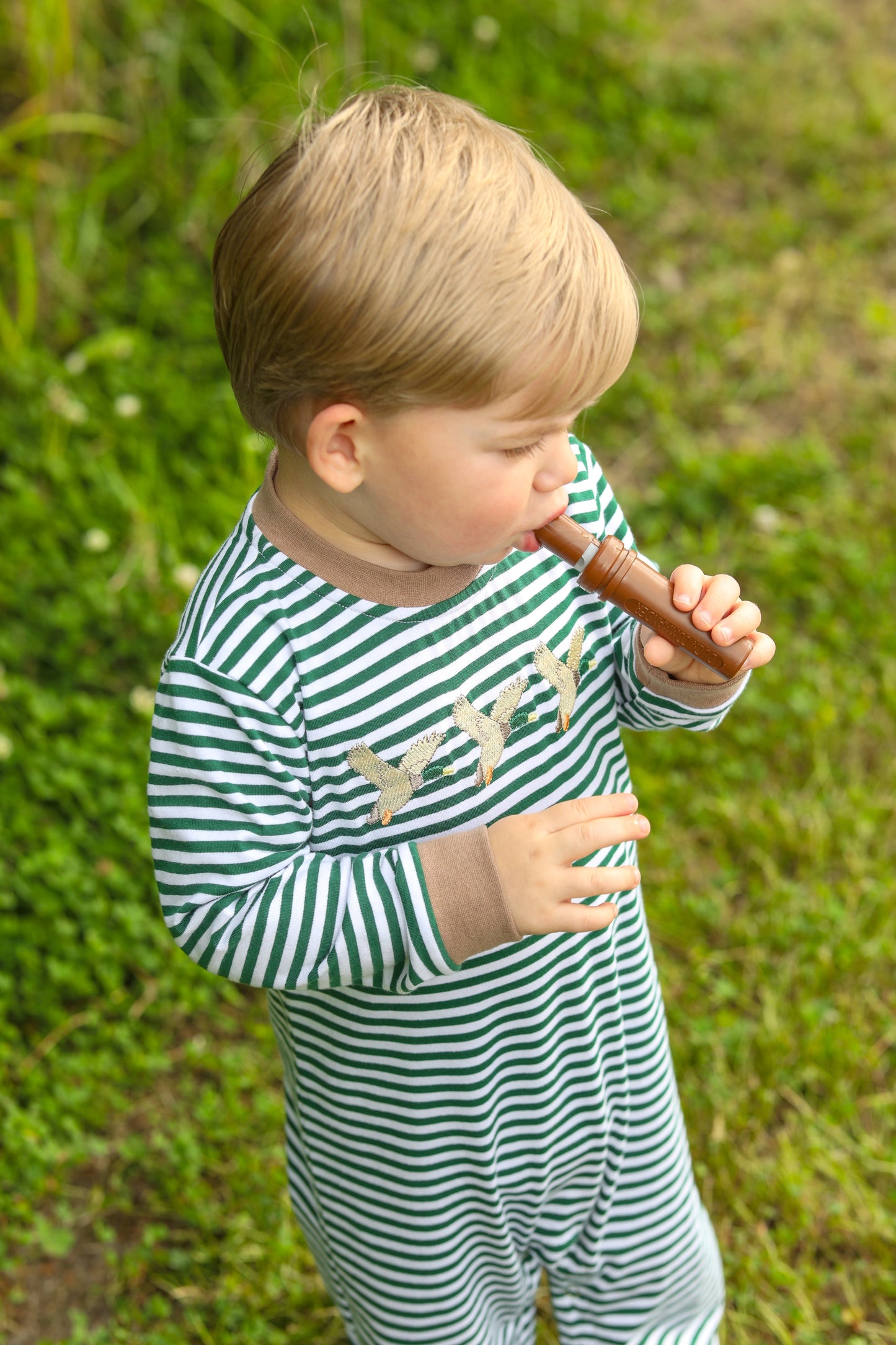 Mallard Romper by Trotter Street Kids