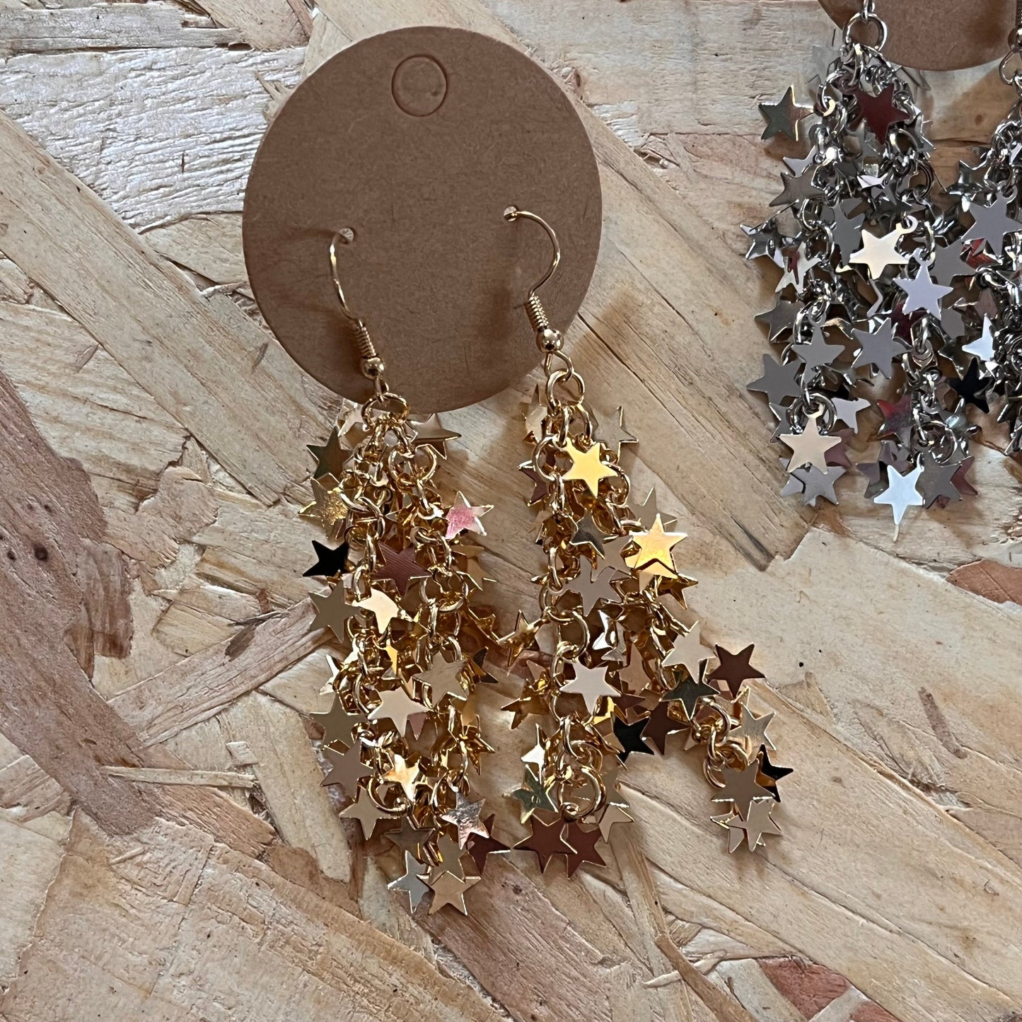 Star Drop Earrings