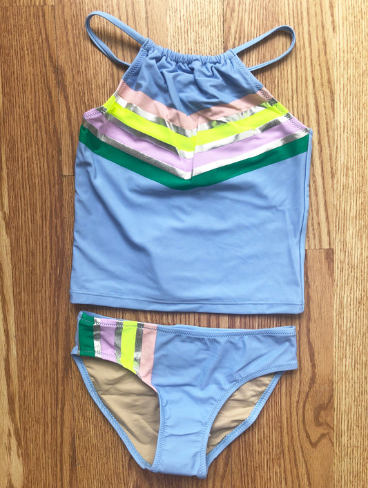 SC-Rainbow Tankini for Girls