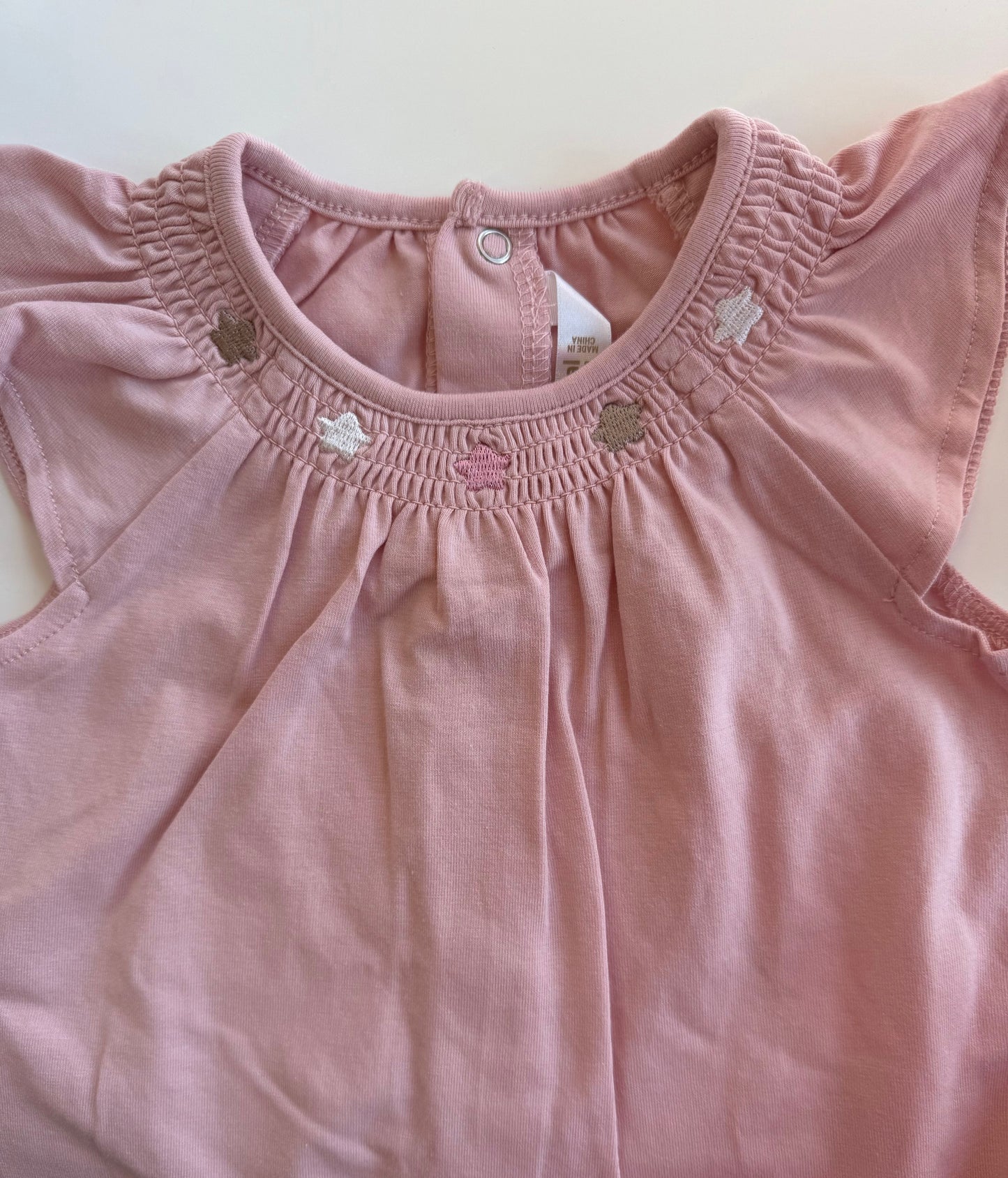 Pink Smocked Bubble by Mayoral