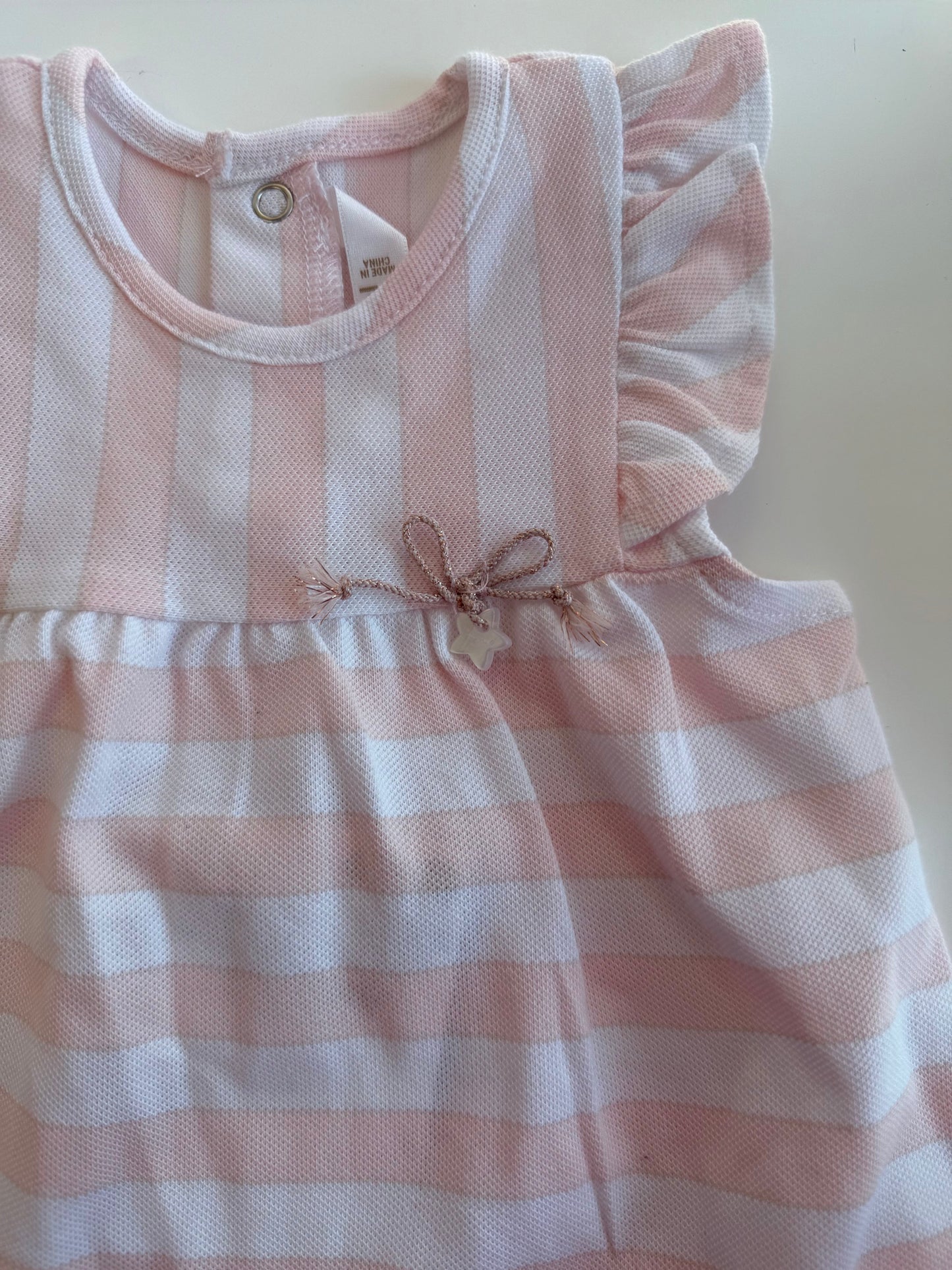 Pink Stripe Bubble by Mayoral