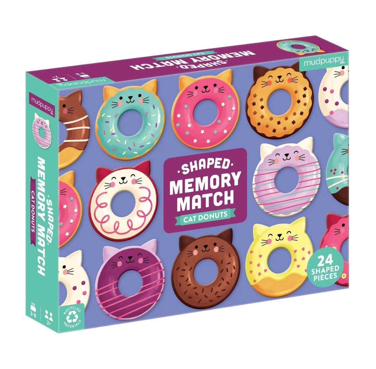 Cat Donuts Memory Match Game