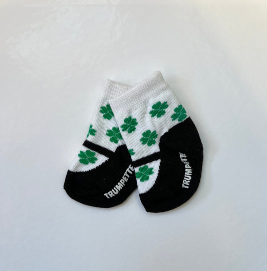 Molly O’Brien Shamrock Mary Jane Socks