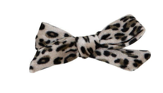 Wild One Velvet Bow Hair Clip