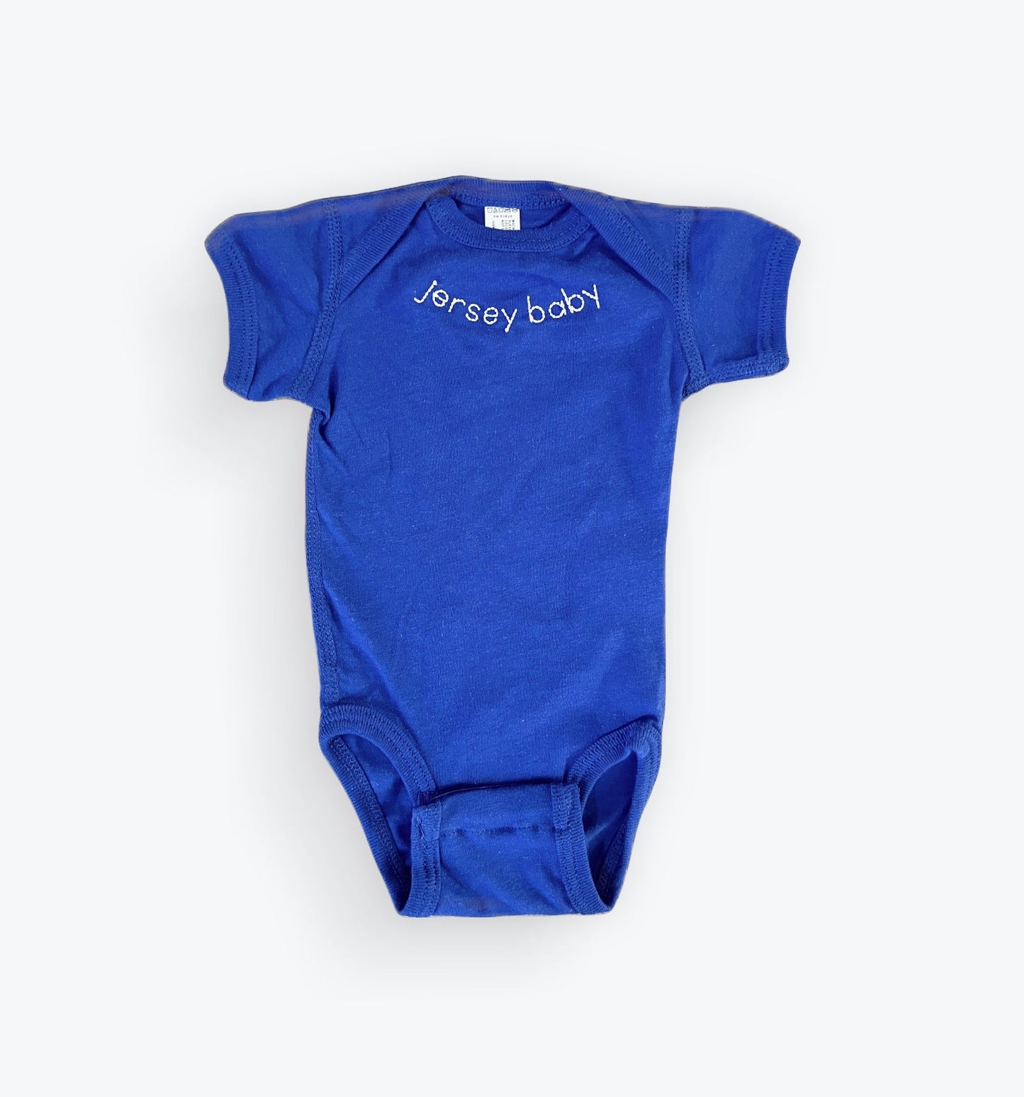 Royal Blue Jersey Baby Onesie