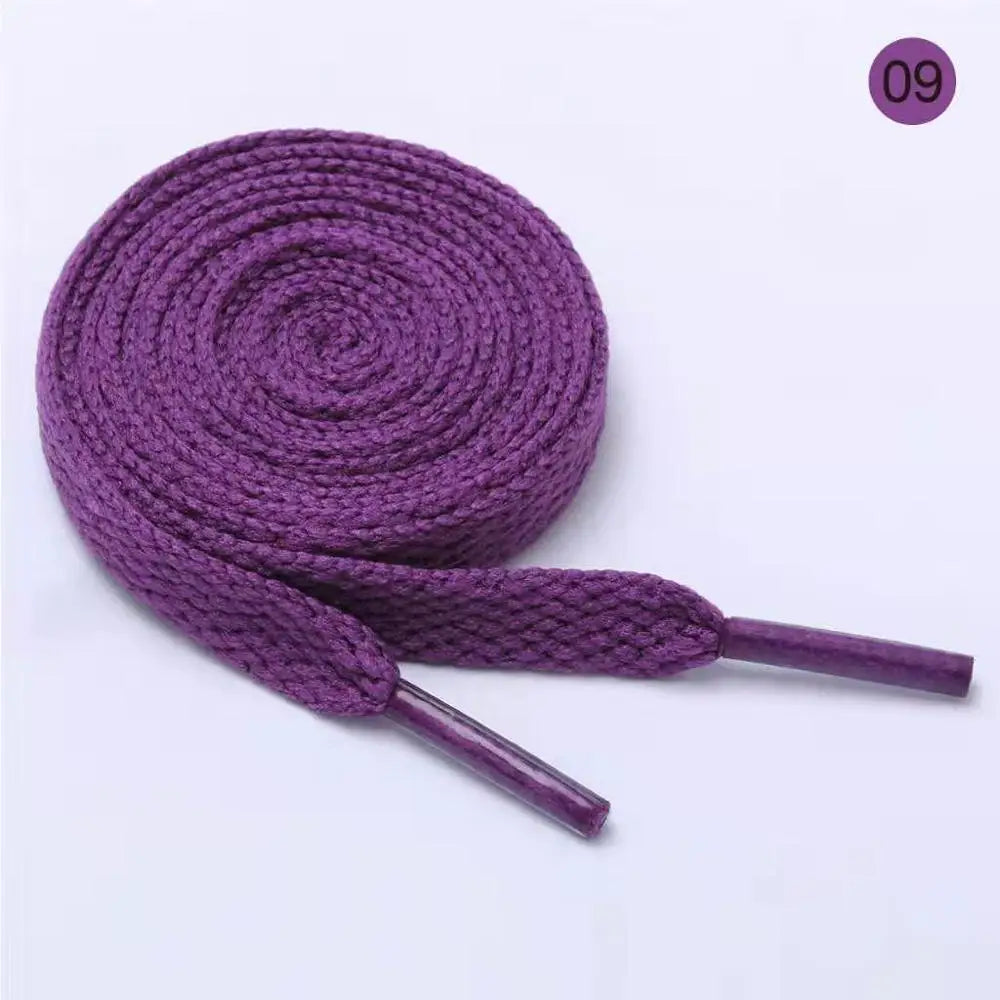 0.8/1/1.2/1.5/1.8M Colored Shoe Laces Sneaker Flat Shoelaces Hiking Boots Shoe Strings Colored Shoe Laces For Sneakers Laces New