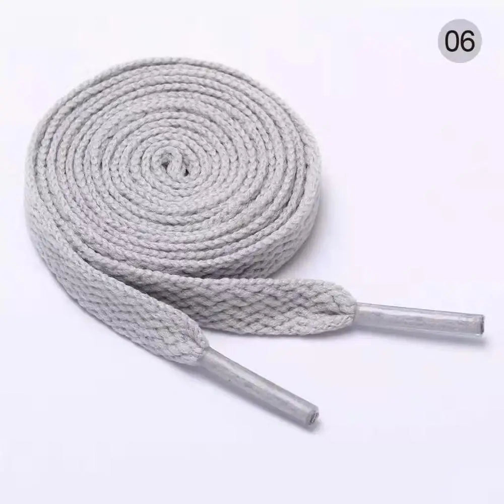 0.8/1/1.2/1.5/1.8M Colored Shoe Laces Sneaker Flat Shoelaces Hiking Boots Shoe Strings Colored Shoe Laces For Sneakers Laces New