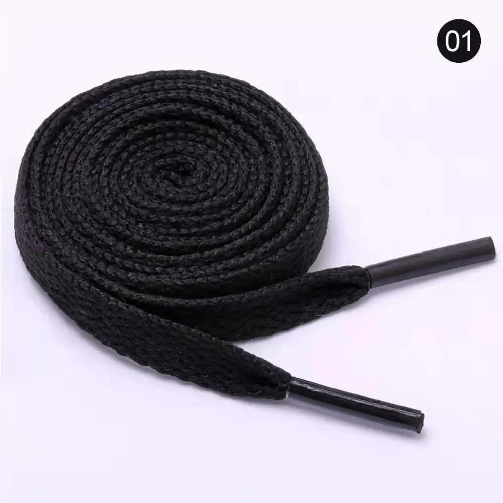 0.8/1/1.2/1.5/1.8M Colored Shoe Laces Sneaker Flat Shoelaces Hiking Boots Shoe Strings Colored Shoe Laces For Sneakers Laces New