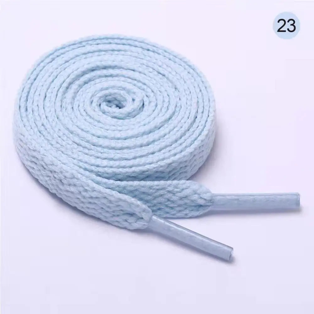 0.8/1/1.2/1.5/1.8M Colored Shoe Laces Sneaker Flat Shoelaces Hiking Boots Shoe Strings Colored Shoe Laces For Sneakers Laces New