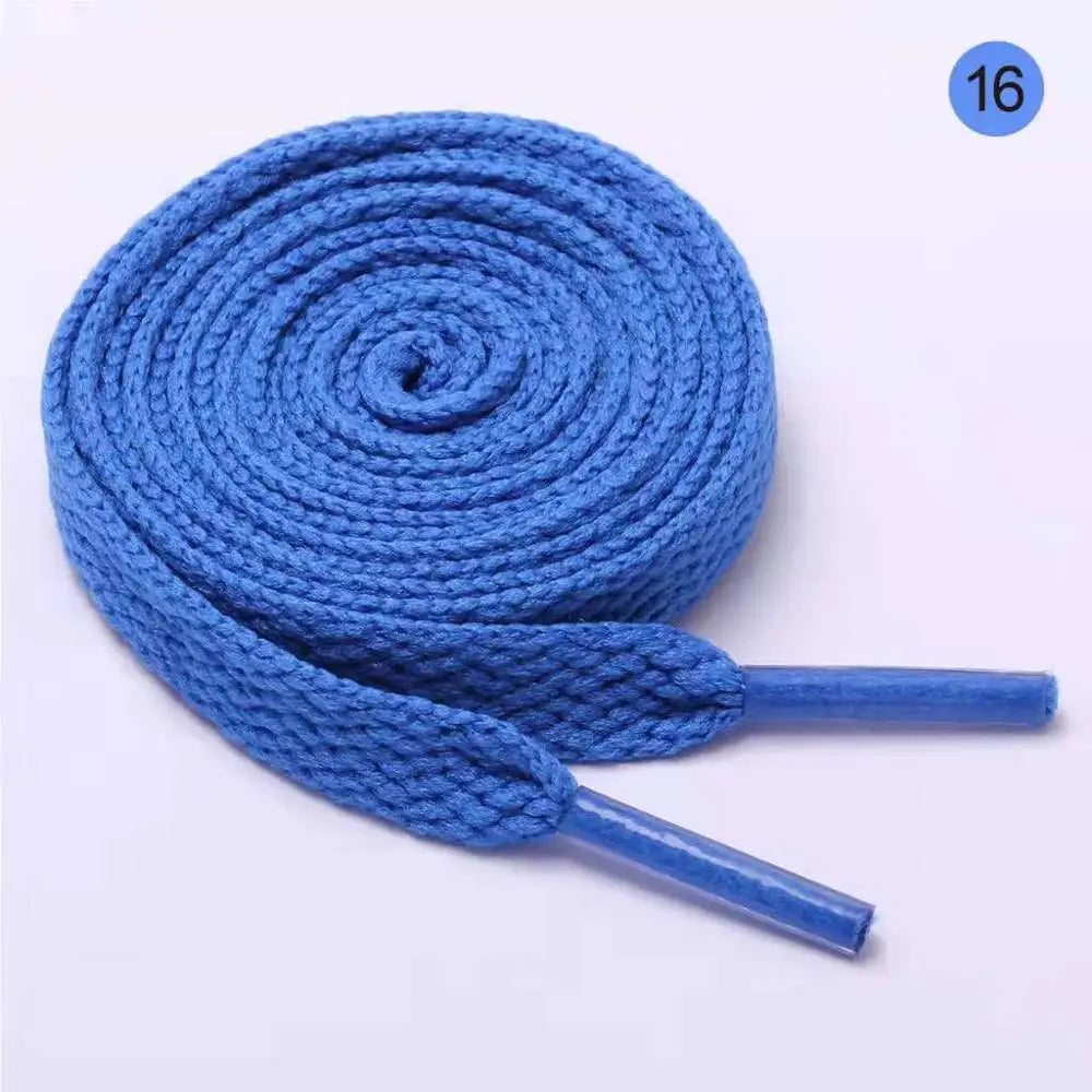 0.8/1/1.2/1.5/1.8M Colored Shoe Laces Sneaker Flat Shoelaces Hiking Boots Shoe Strings Colored Shoe Laces For Sneakers Laces New