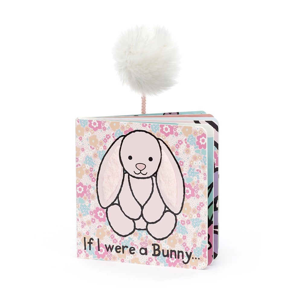 If I were a Bunny Board Book Pink Blush by Jellycat